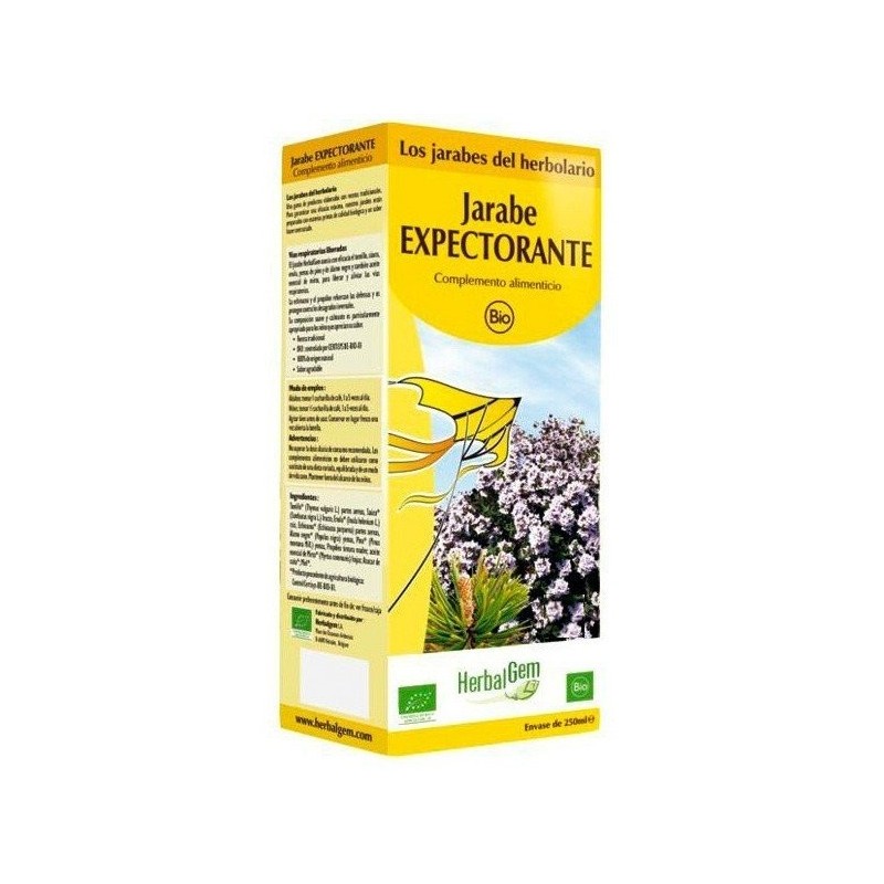 Herbalgem jarabe expectorante bio 150ml Herbalgem - 1