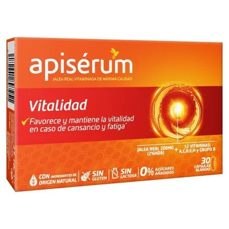 Apiserum vitalidad 30 c&aacute;psulas Apiserum - 1