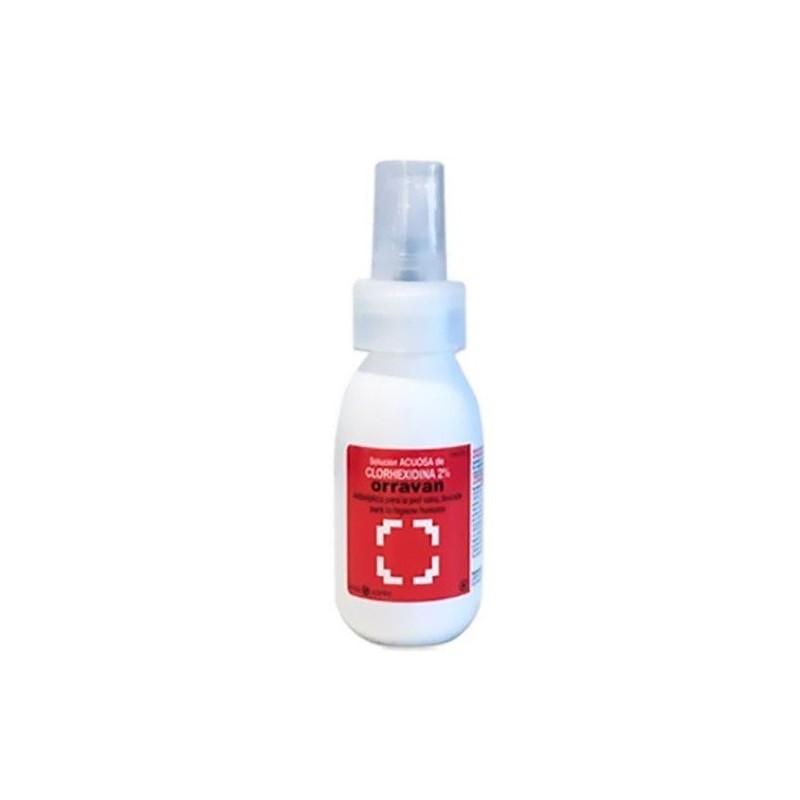 Clorhexidina acuosa 2% 60ml Orravan - 1