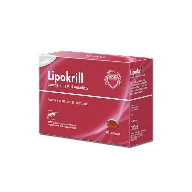 Lipokrill omega-3 60 capsulas Deiters - 1
