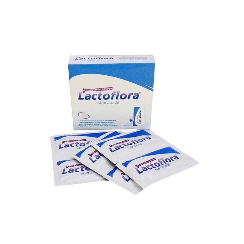Lactoflora suero oral 6 sobres Lactoflora - 1