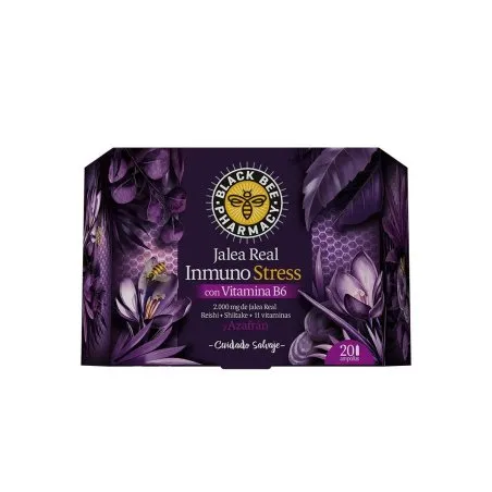 Black bee jalea real inmuno stress 20v Nutrition&Sant&eacute; - 1