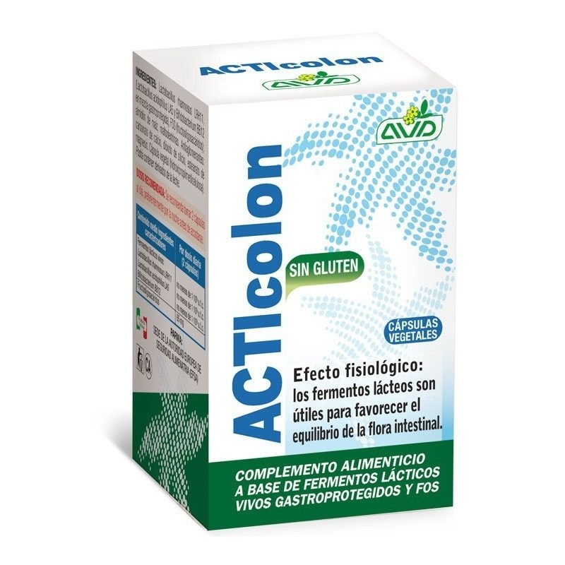 Acticolon 400 mg 30 capsulas avd Avd - 1
