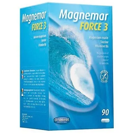 Magnemar force 3 90 capsulas orthonat Orthonat - 1
