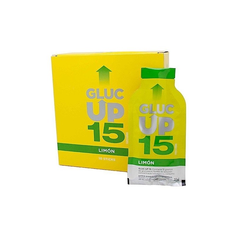 Gluc up limon 15 gr x 20 sticks de 30 ml Gluc Up - 1