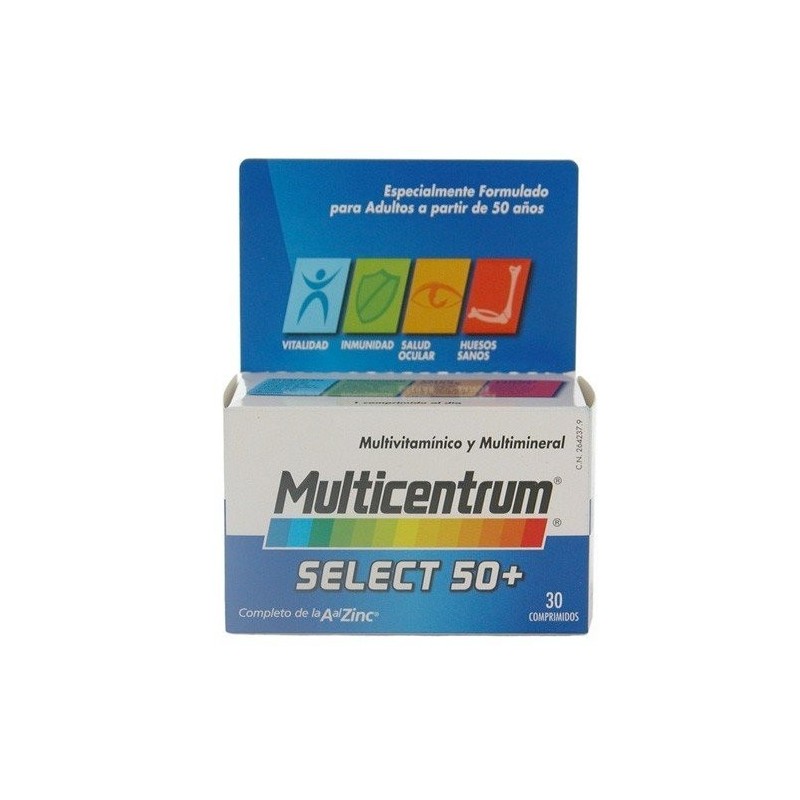Multicentrum select 50+ 30 comprimidos Multicentrum - 1