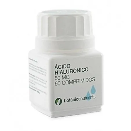 Bot&aacute;nica &aacute;cido hialur&oacute;nico 50mg 60 comp Botanica - 1