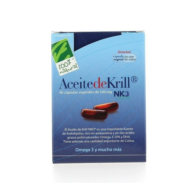 100% natural aceite krill 80 perlas Cien Por Cien Natural - 1