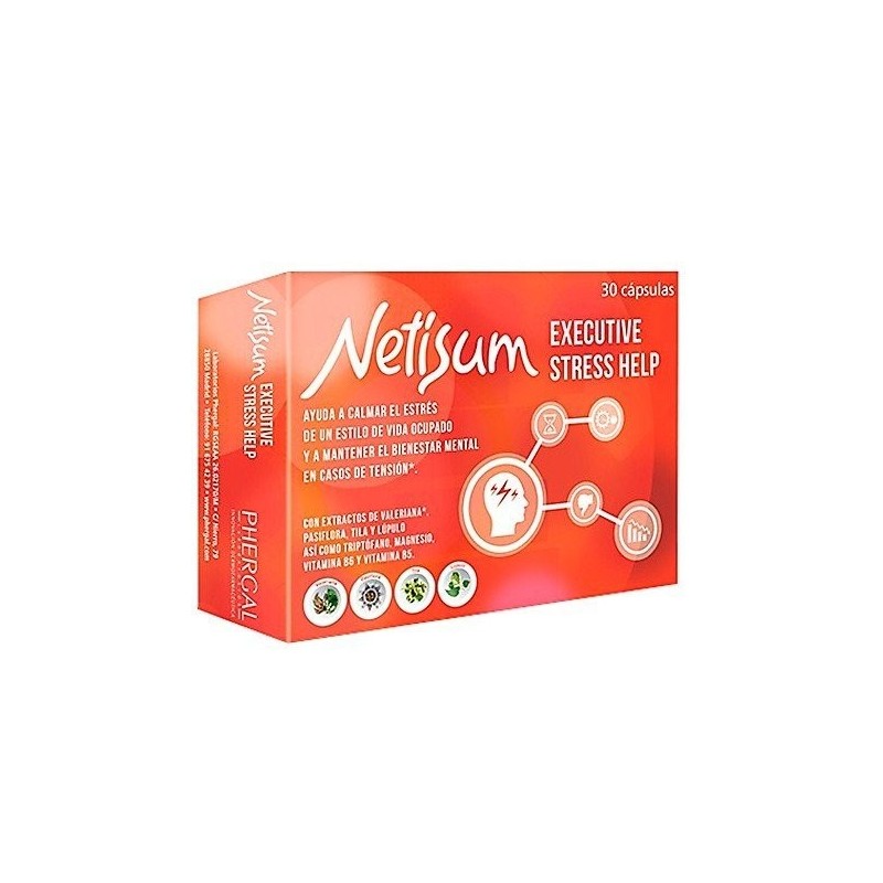 Netisum executive streess help 30 caps Phergal - 1