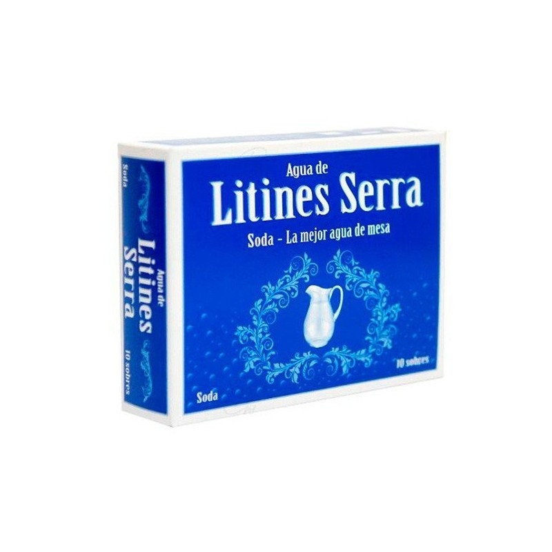Agua de litines serra soda 10 sobres Serra - 1