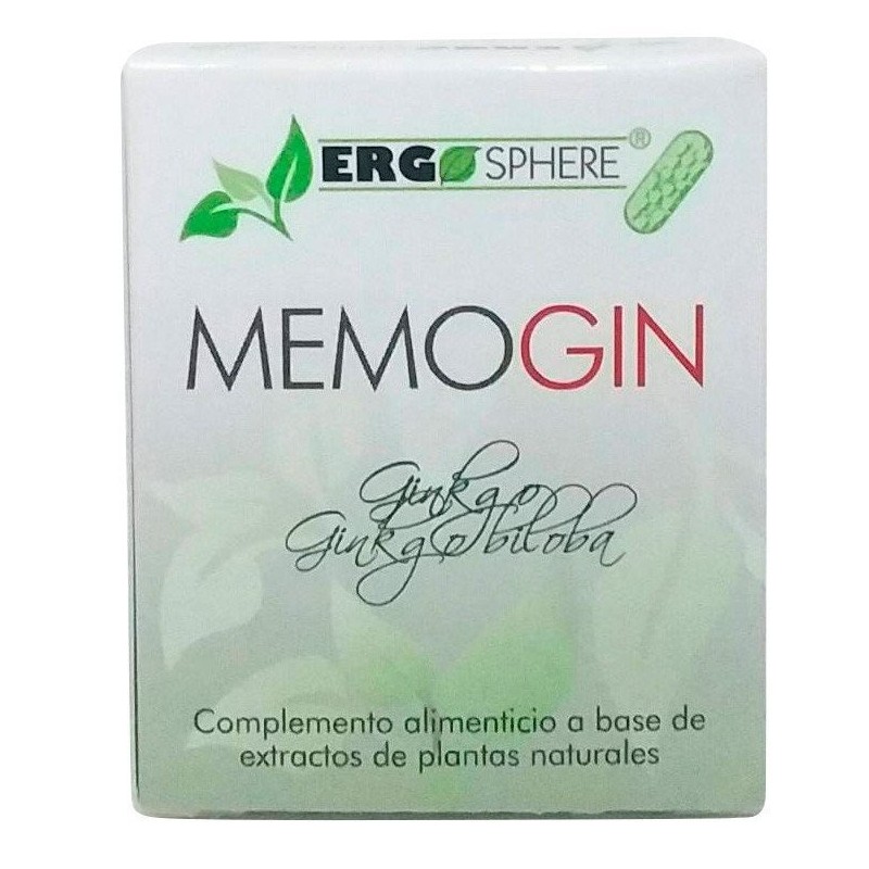 Ergonat memogin ginkgo biloba 45 cápsulas Ergonat - 1