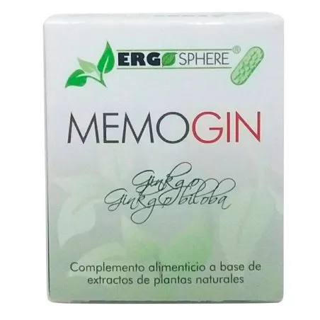 Ergonat memogin ginkgo biloba 45 c&aacute;psulas Ergonat - 1