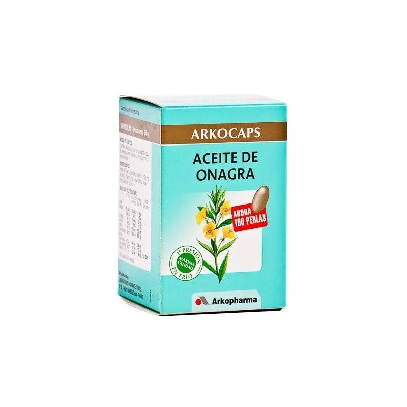 Arkocapsulas aceite de onagra 100caps Arkopharma - 1