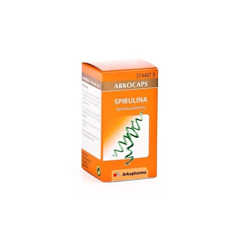 Arkocapsulas spirulina 48 capsulas Arkopharma - 1