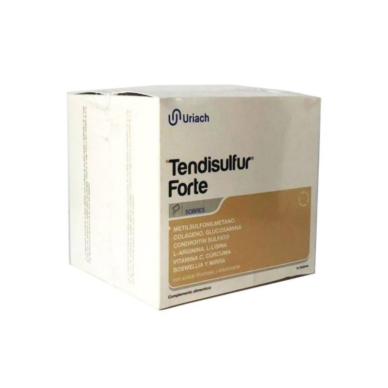 Uriach tendisulfur forte 28 sobres Uriach - 1