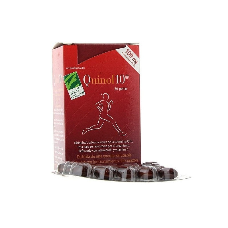 Quinol-10 60 perlas 100mg 100% natural Cien Por Cien Natural - 1