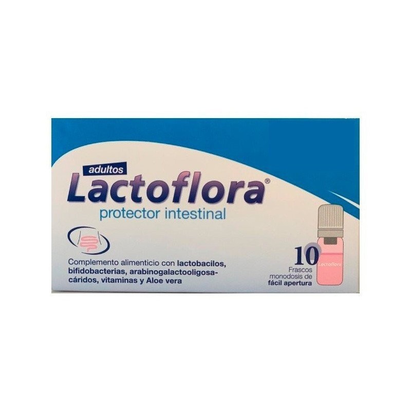 Lactoflora intestinal adultos 10 frascos Lactoflora - 1