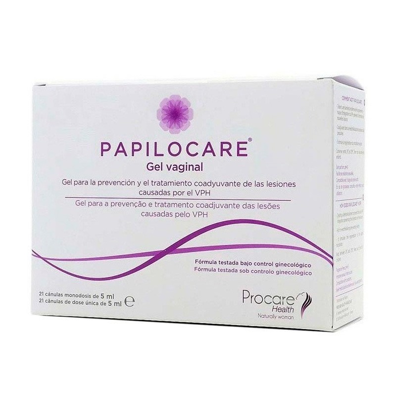 Papilocare gel vaginal 21 canulas x 5ml Papilocare - 1
