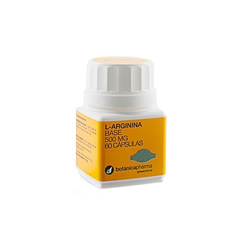Botánica l-arginina 60 cápsulas 500mg Botanica - 1