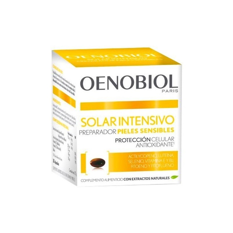 Oenobiol solar intensivo piel sensible 30 cápsulas Oenobiol - 1