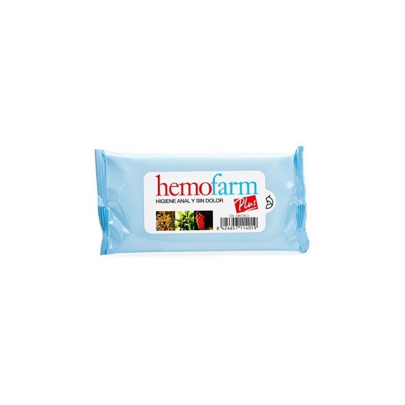 Hemofarm plus toallitas 20 uds. Hemofarm - 1