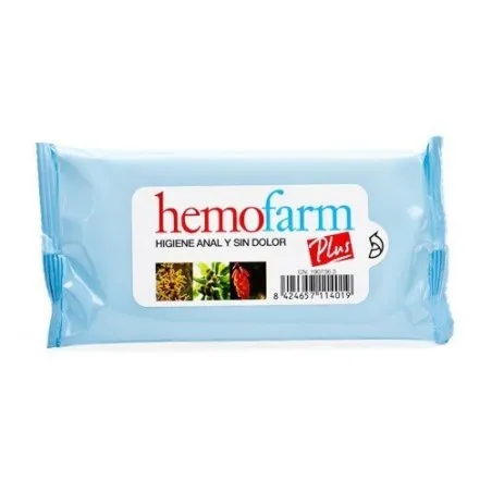 Hemofarm plus toallitas 20 uds. Hemofarm - 1