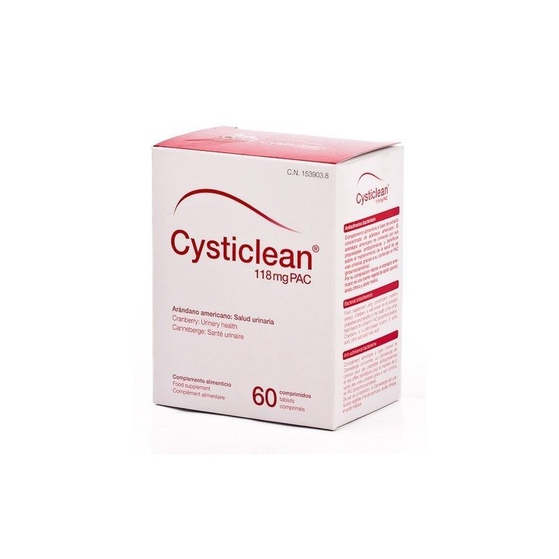 Cysticlean 240 mg 60 capsulas Cysticlean - 1
