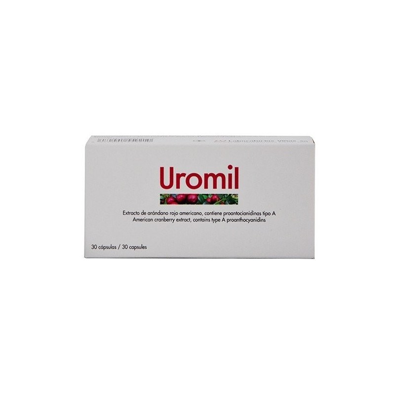 Uromil 30 capsulas Viñas - 1