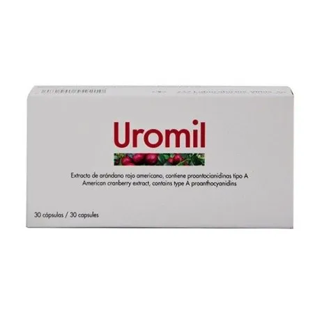 Uromil 30 capsulas Vi&ntilde;as - 1