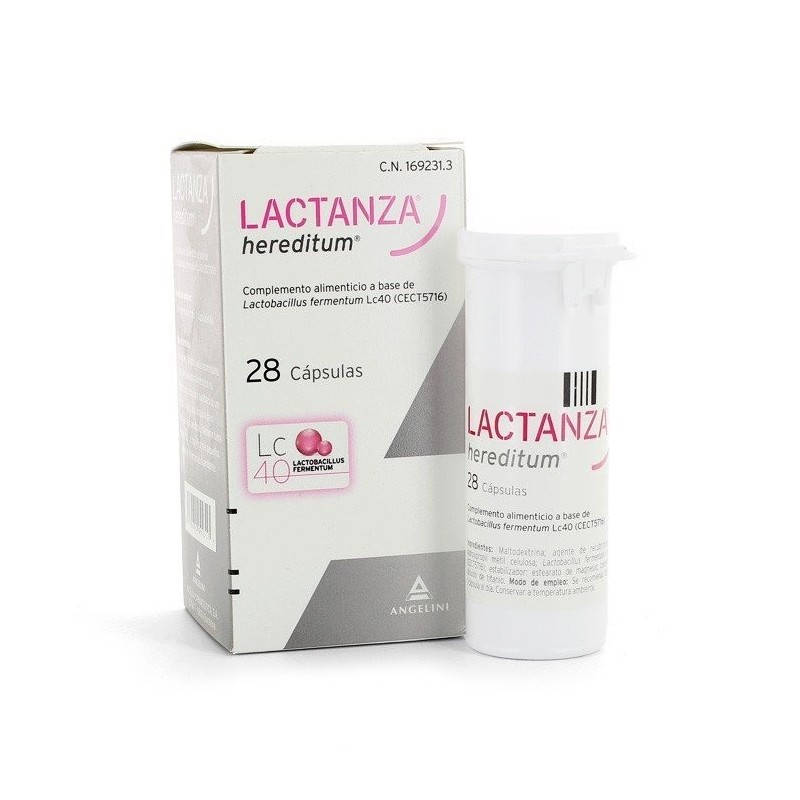 Lactanza hereditum 28 capsulas Lactanza - 1