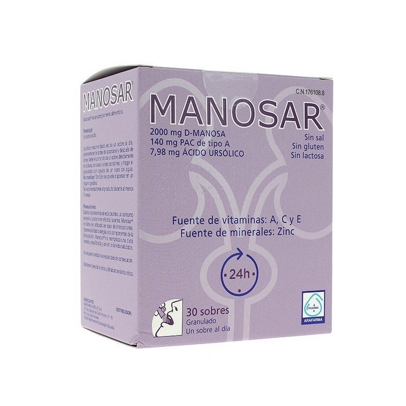 Manosar polvo 30 sobres Manosar - 1