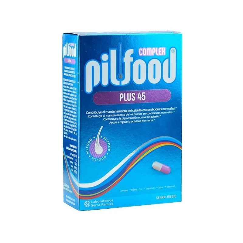 Pilfood complex plus 45 90 cápsulas Pilfood - 1