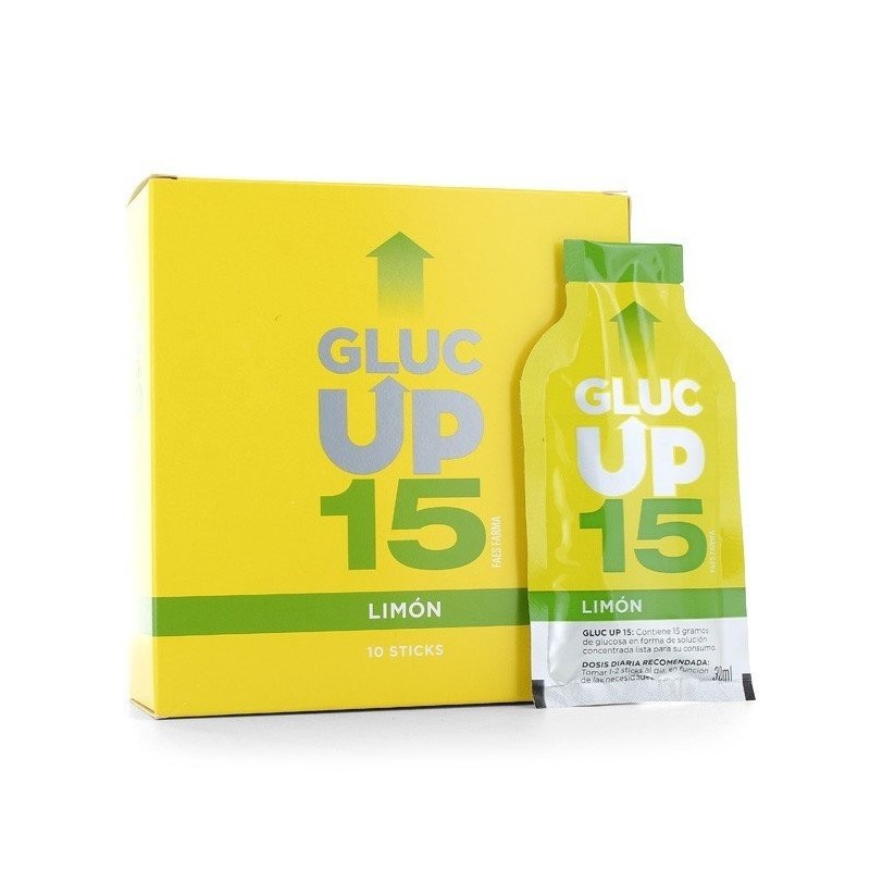 Gluc up limon 15 gr x 10 sticks de 30 ml Gluc Up - 1