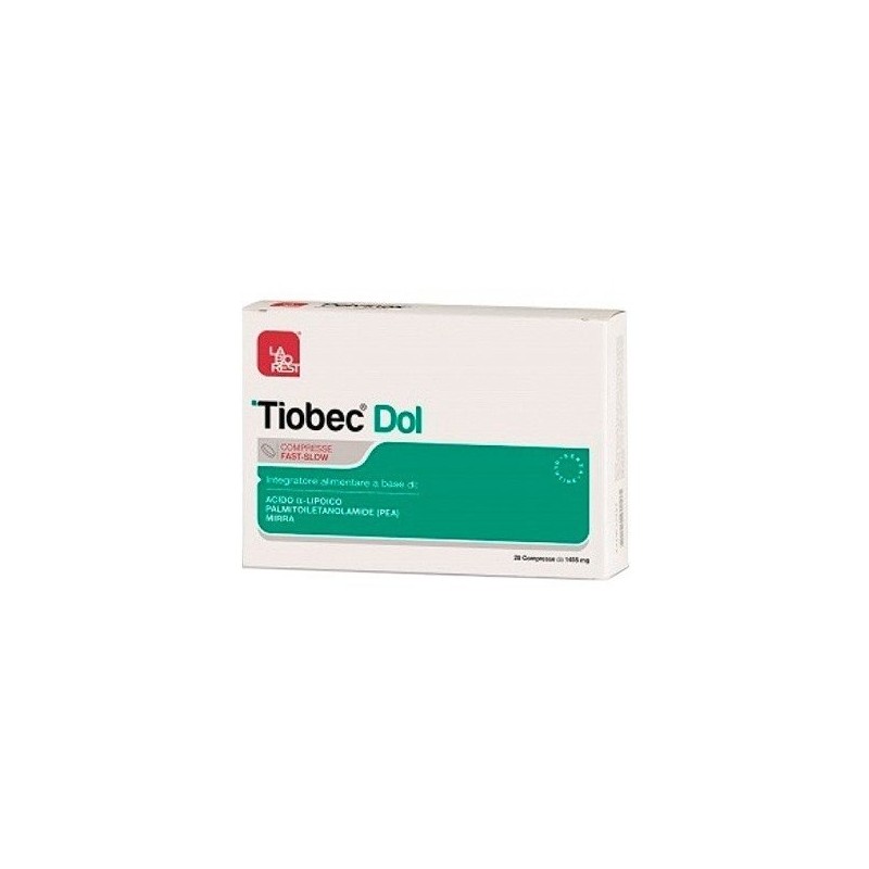 Tiobec dol 20 comprimidos Uriach - 1