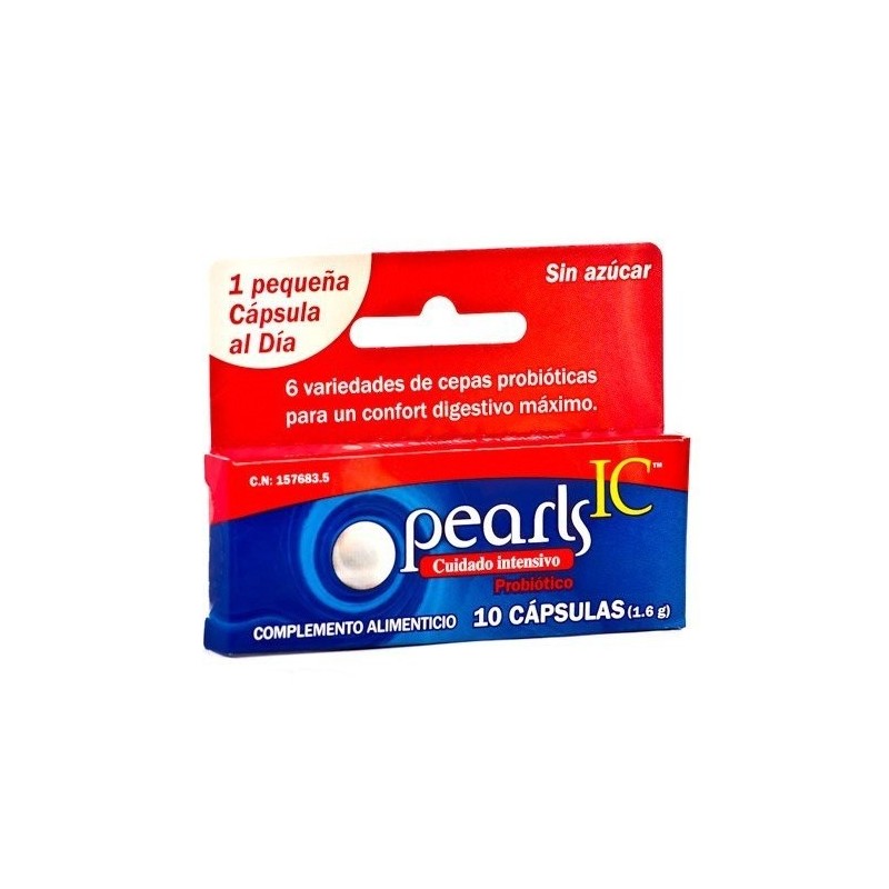 Pearls ic 10 capsulas probiotico Dhu - 1