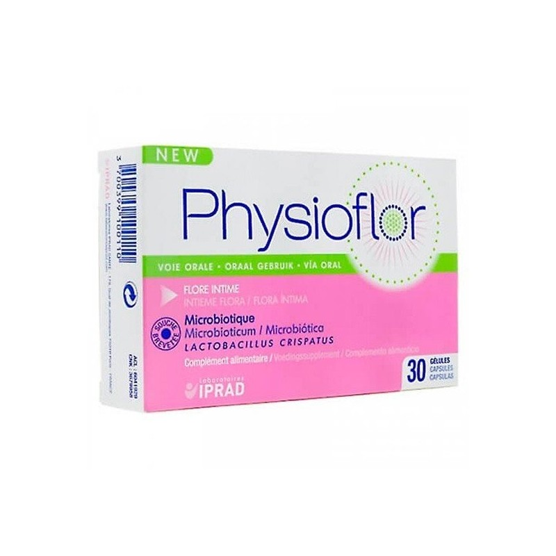 Physioflor lactobacillus crispatu 30caps Physioflor - 1