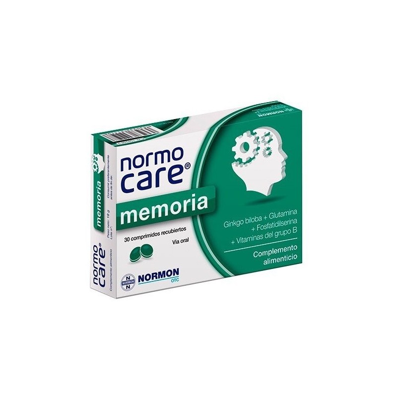 Normocare memoria 30 comprimidos Normocare - 1