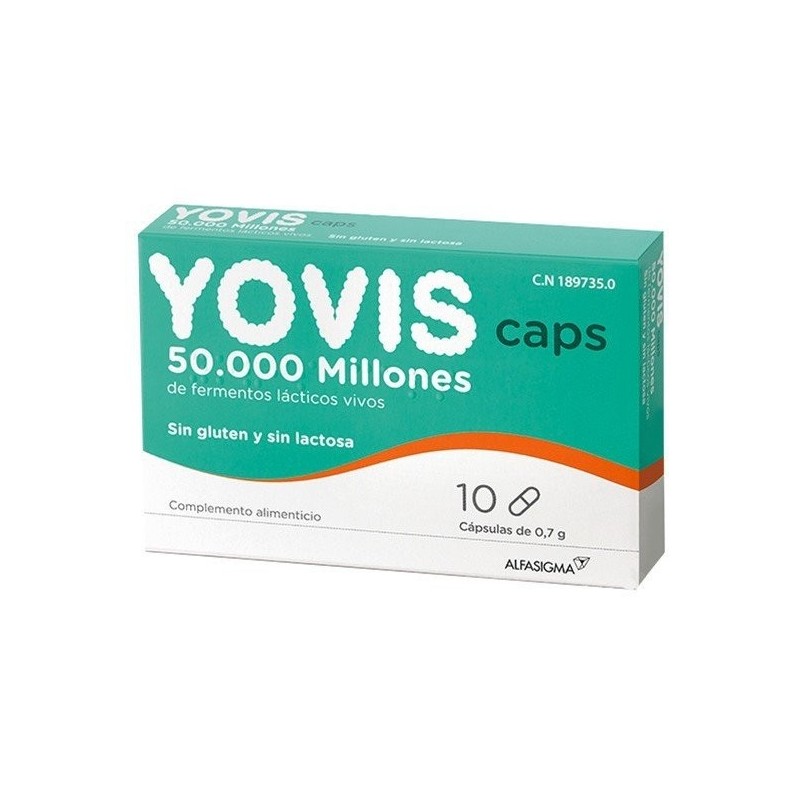 Alfasigma yovis 10 capsulas Alfasigma - 1