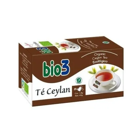 Bio3 t&eacute; ceylan ecol&oacute;gico 25 bolsitas Bie 3 - 1