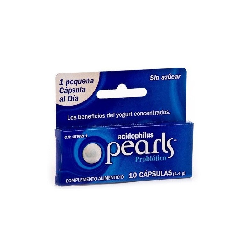 Pearls acidophilus 10caps probiotico dhu Dhu - 1