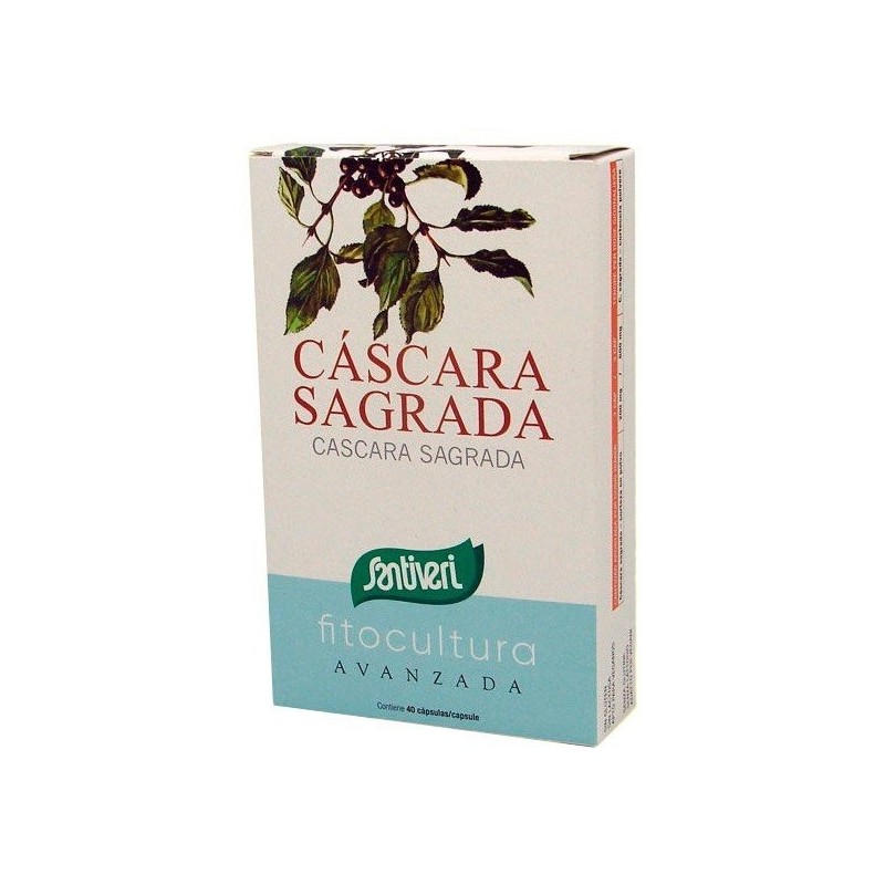 Santiveri plantas fit cáscara sagrada 40 cápsulas Santiveri - 1