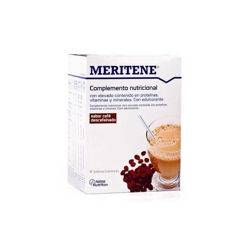 Meritene polvo cafe descafein. 15 sobres Meritene - 1