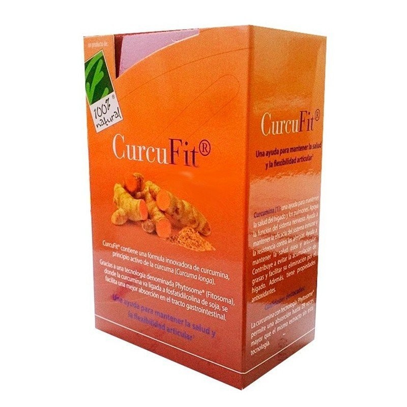 Curcufit 30 cápsulas 100% natural Cien Por Cien Natural - 1