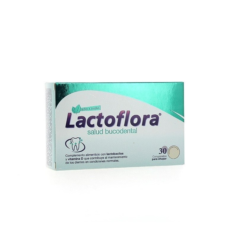 Lactoflora bucodental menta 30 c chupar Stada - 1