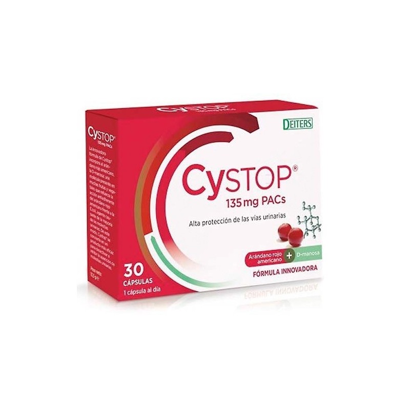 Cystop proteccion vias urinarias 30 caps Deiters - 1