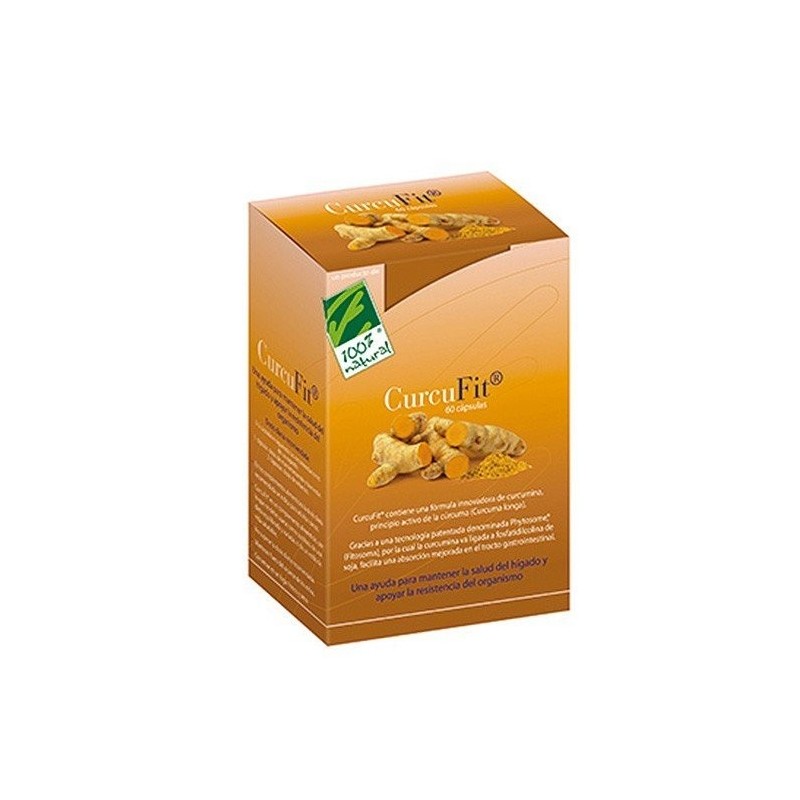 Curcufit 60 capsulas 100% natural Cien Por Cien Natural - 1