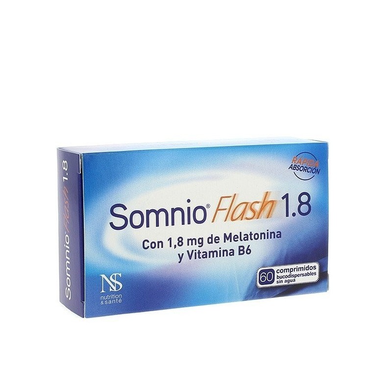 Somnio flash 1,8 mg 60 comprimidos Nutrition&Santé - 1