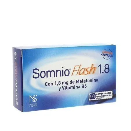 Somnio flash 1,8 mg 60 comprimidos Nutrition&Sant&eacute; - 1