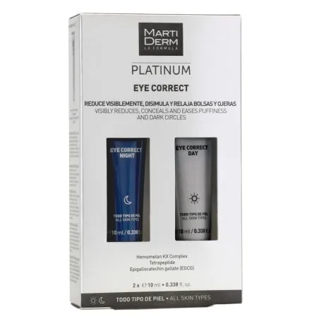 Martiderm platinum eye corrector d&iacute;a & night 2 x 10ml Martiderm - 1