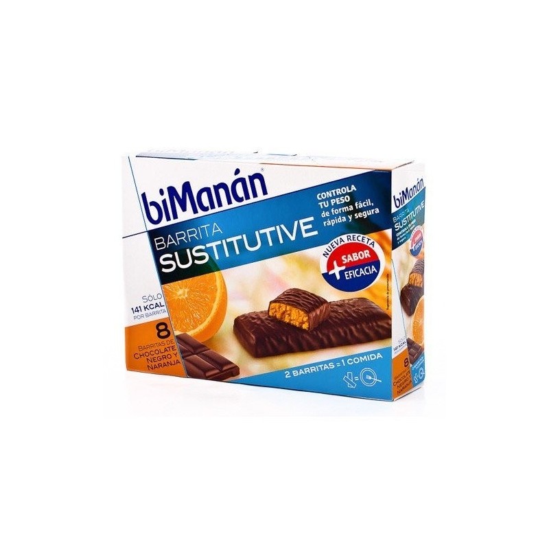 Bimanan barritas chocolate/naranja 8 uds Bimanan - 1